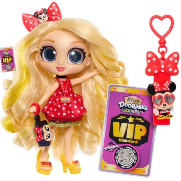 Disney Doorables Adoorbs Surprise doll - Minnie Mouse superfan - Picture 1 of 13